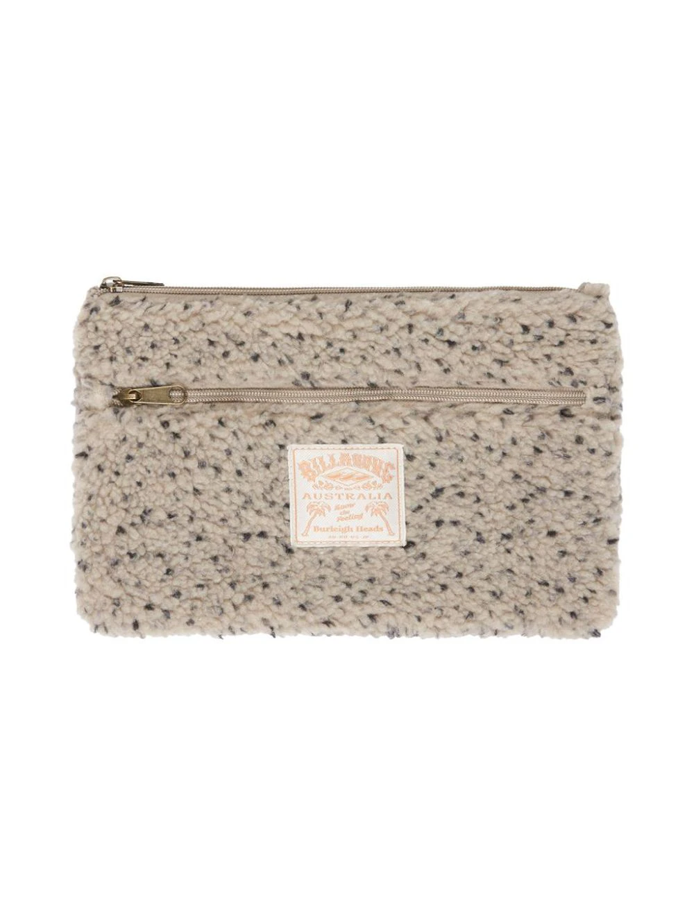 That is a Handbag Billabong Tripper Pencil Case Sherpa Cobblestone Cobblestone