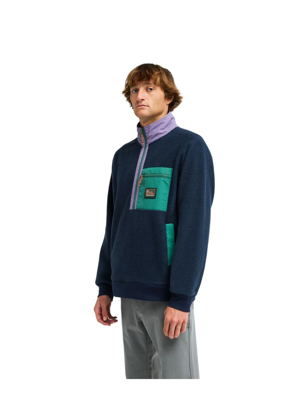 That is a Sweater Billabong Boundary Shore Grape Leaf Grape Leaf
