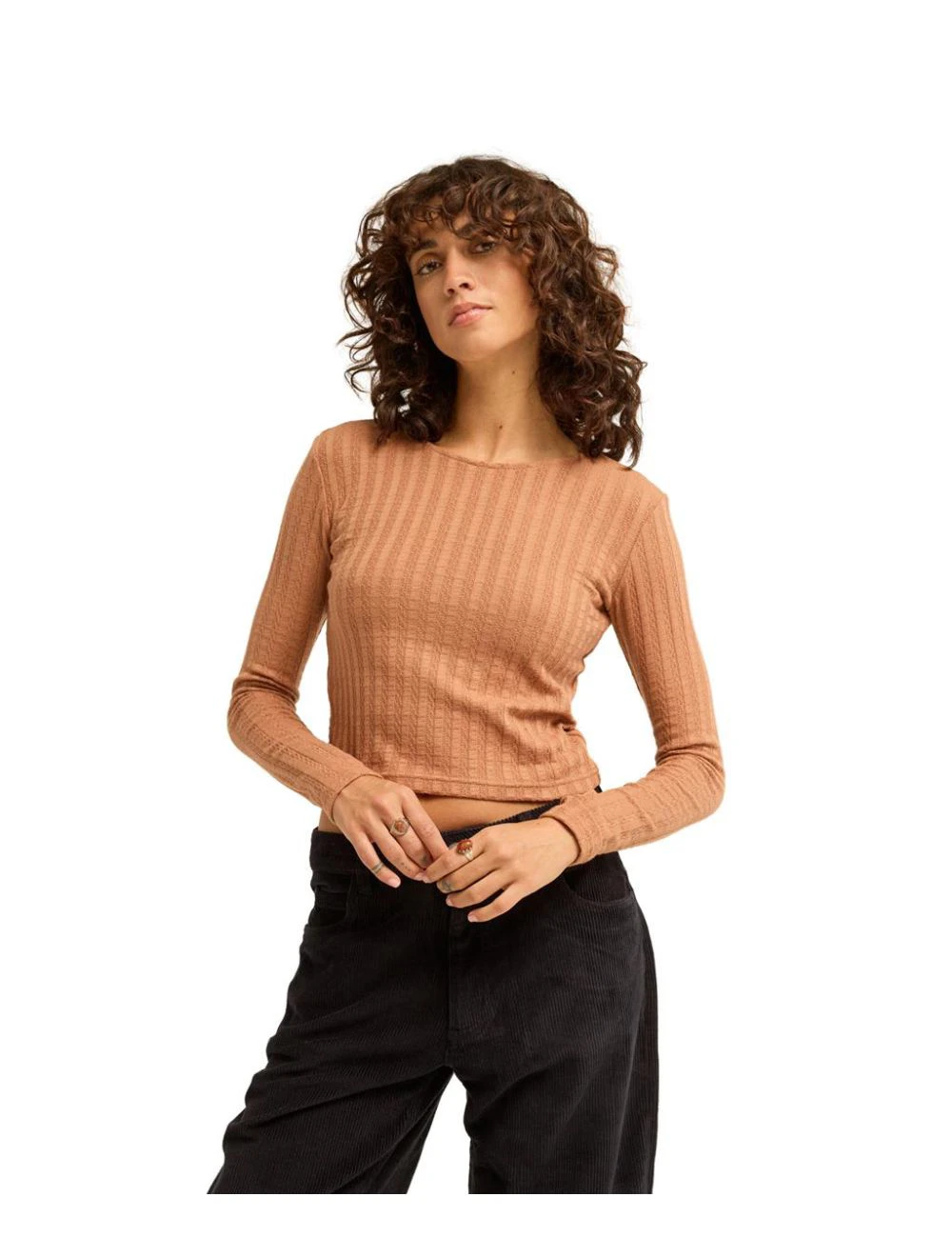 That is a Longsleeve Shirt Billabong Way Out Knit Sugar Almond Sugar Almond
