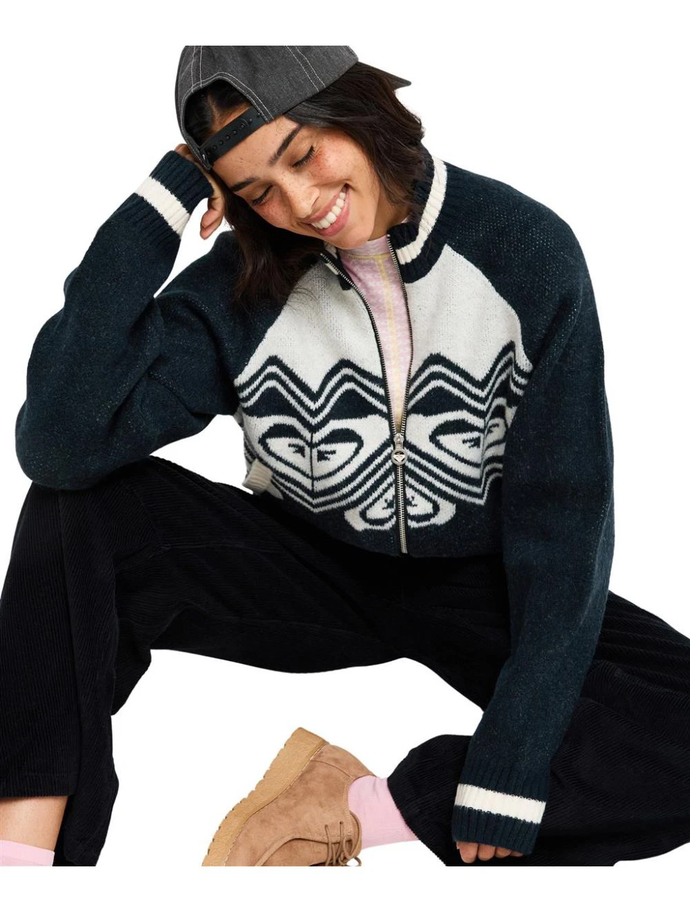That is a Pullover Roxy Under Northern Lights Anthracite Anthracite