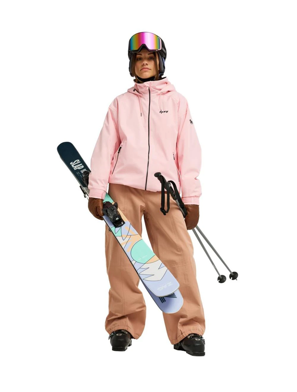 That is a Snowboard Jacket; Ski Jacket; Roxy Landscape JK Rose Shadow Rose Shadow