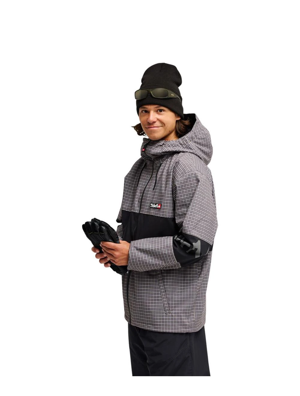 That is a Snowboard Jacket; Ski Jacket; Quiksilver High In The Hood 10K JK YG Checker Java YG Checker Java
