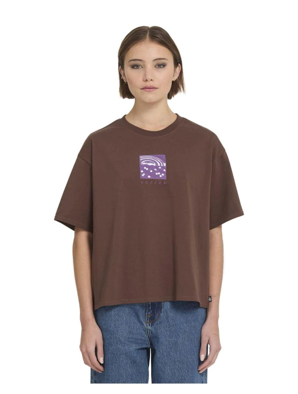 That is a T-Shirt Volcom FA Carrau Tobacco Brown Tobacco Brown