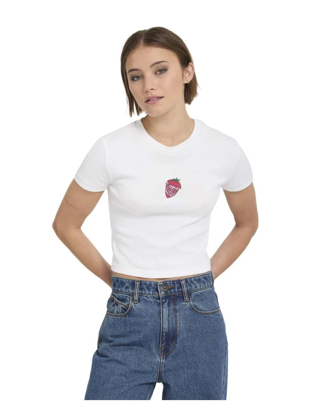 That is a T-Shirt Volcom EyesOn Tee White White