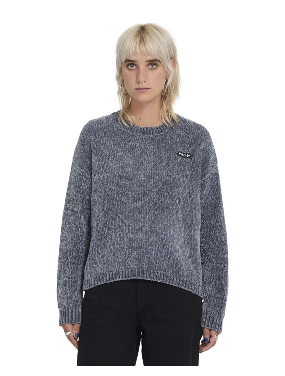 That is a Sweater Volcom Bubble Tease Storm Blue Storm Blue
