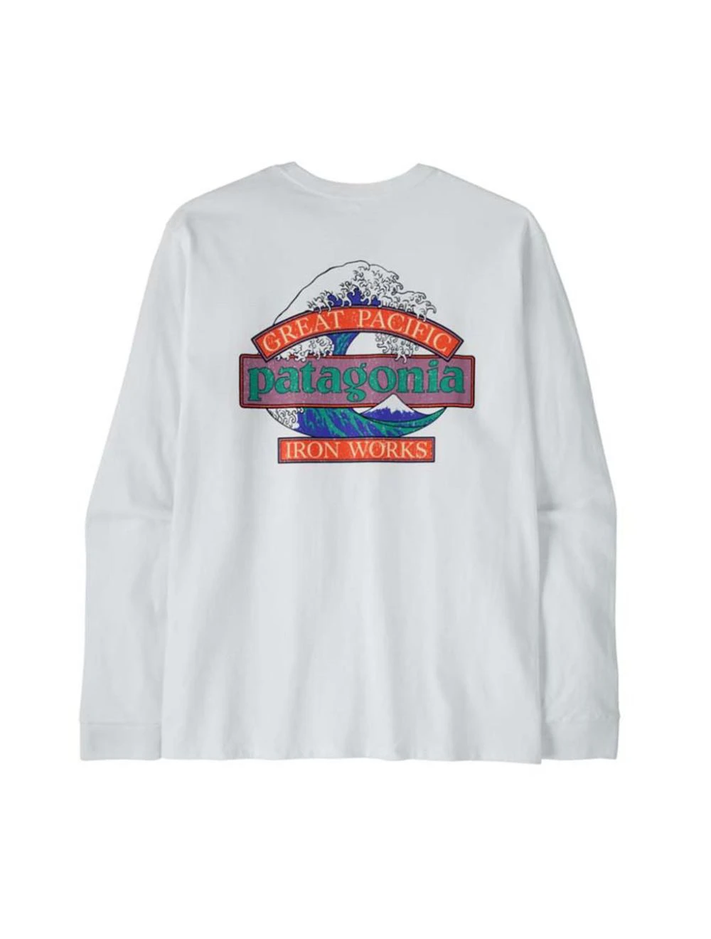 That is a T-Shirt Patagonia M's L/S Great Waves Responsibili-Tee Fiber White