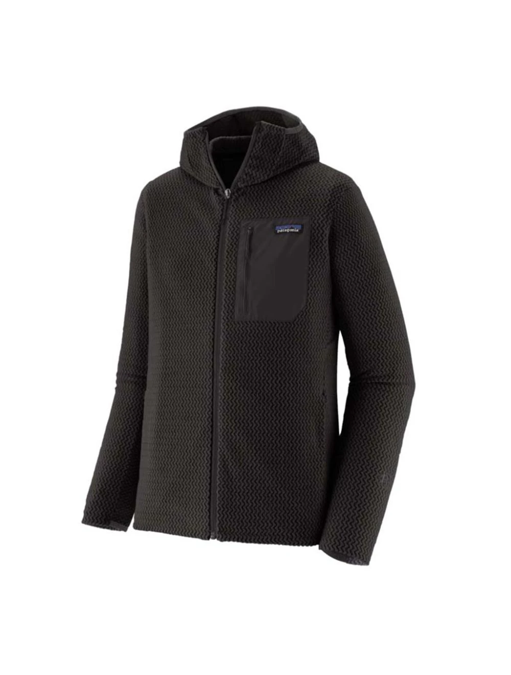 That is a Fleece Patagonia M's R1 Air Full-Zip Hoody Black