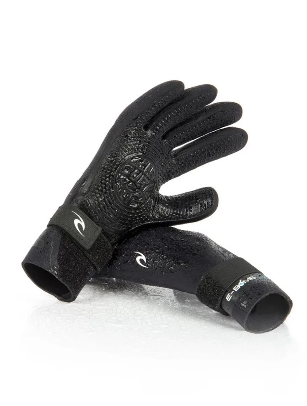 That is a Neoprenegloves;Surfgloves; Rip Curl E Bomb 2MM 5 Finger Glove WGL5SE Black Black