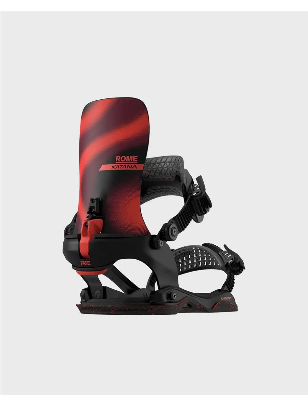 That is a Snowboard Bindings Rome Women's Katana AW Fase 26/27 Deep Red Deep Red