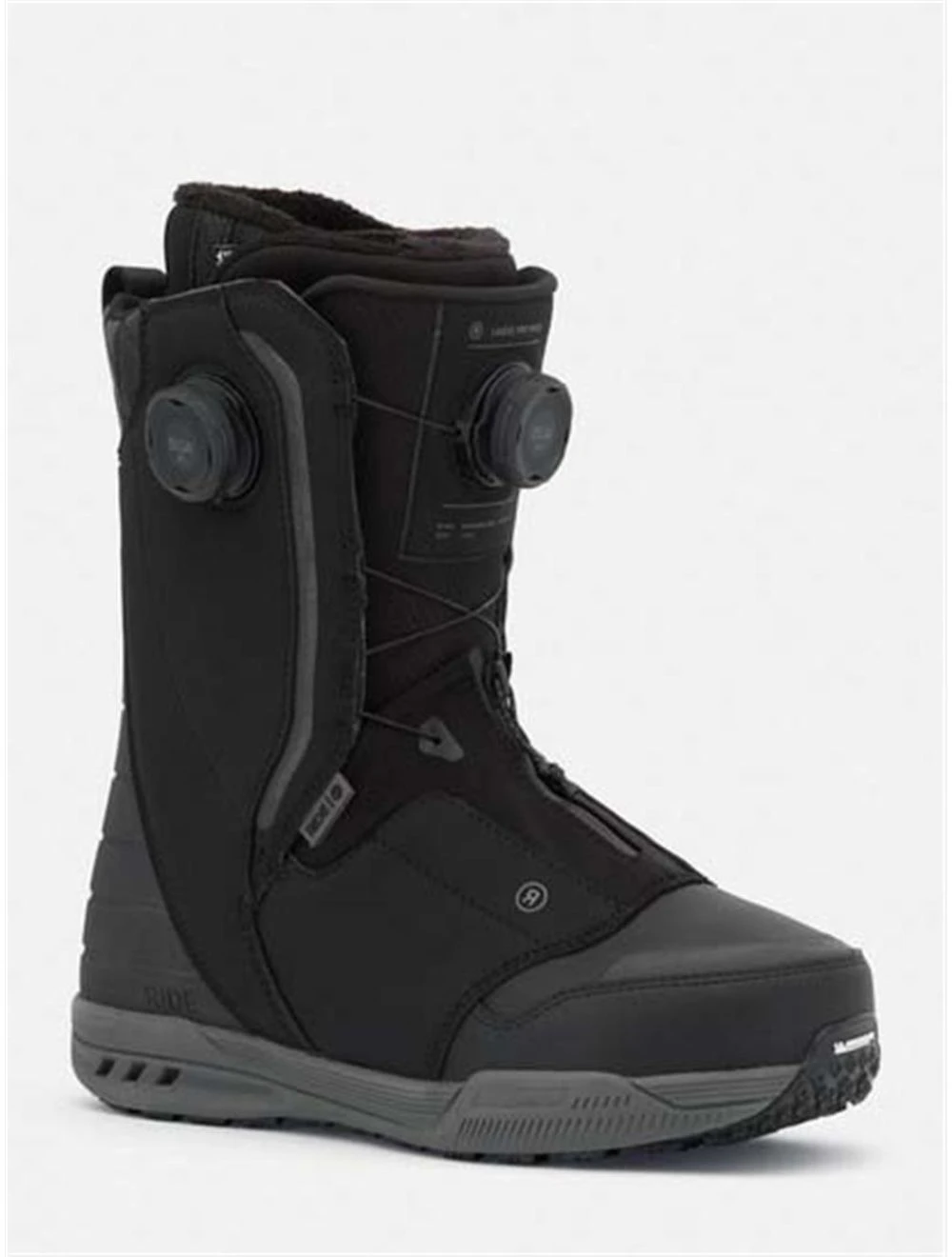 That is a Snowboard Boots Ride Lasso Pro Wide 26/27 Black Black
