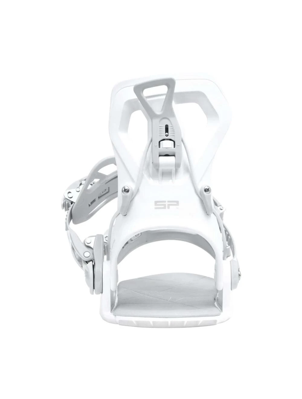 That is a Snowboardbindings; Step In Bindings; SP Base+ 26/27 White White