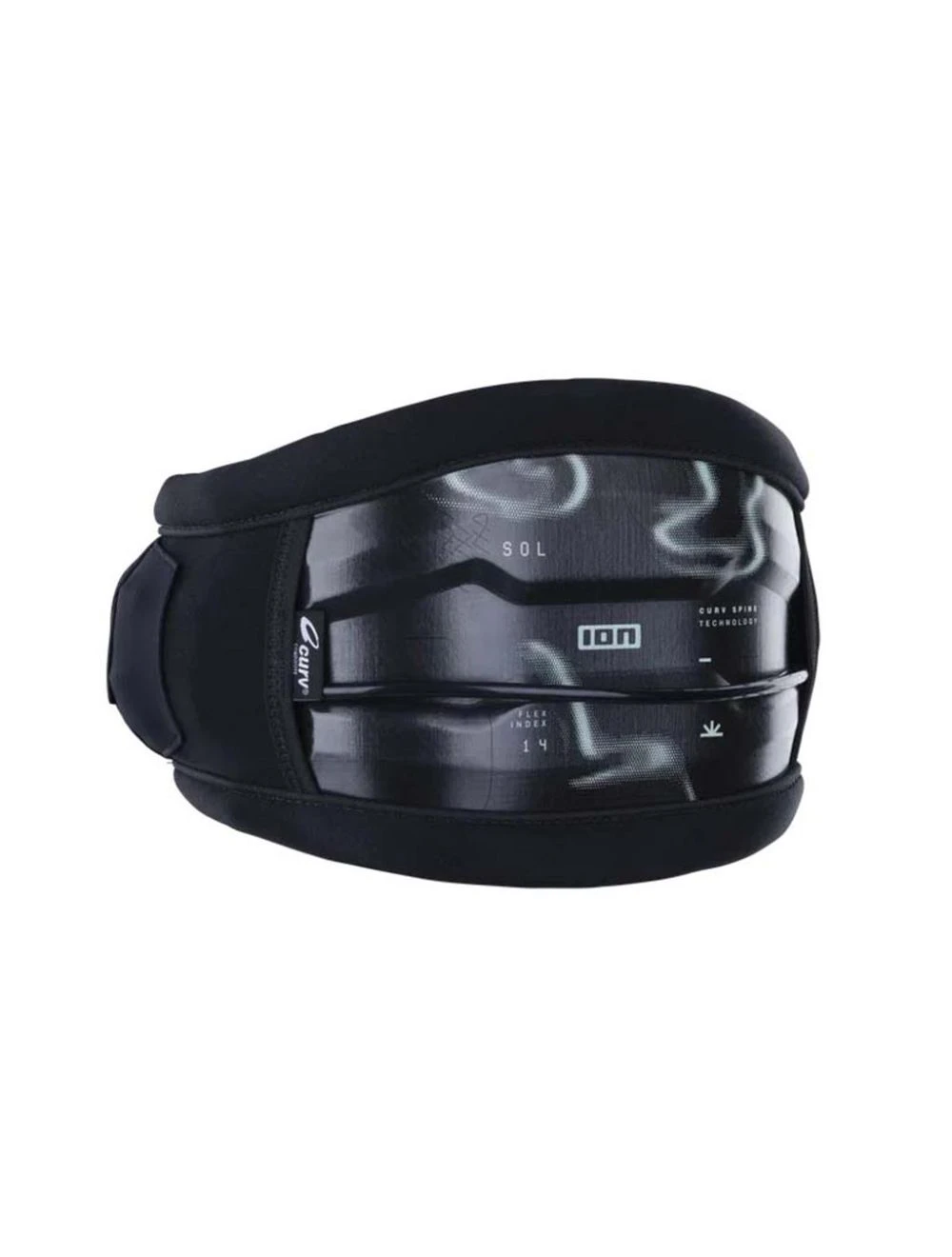That is a Harness; Kitesurfing Harness ION Essentials Harness Waist Kite Sol Curv Black