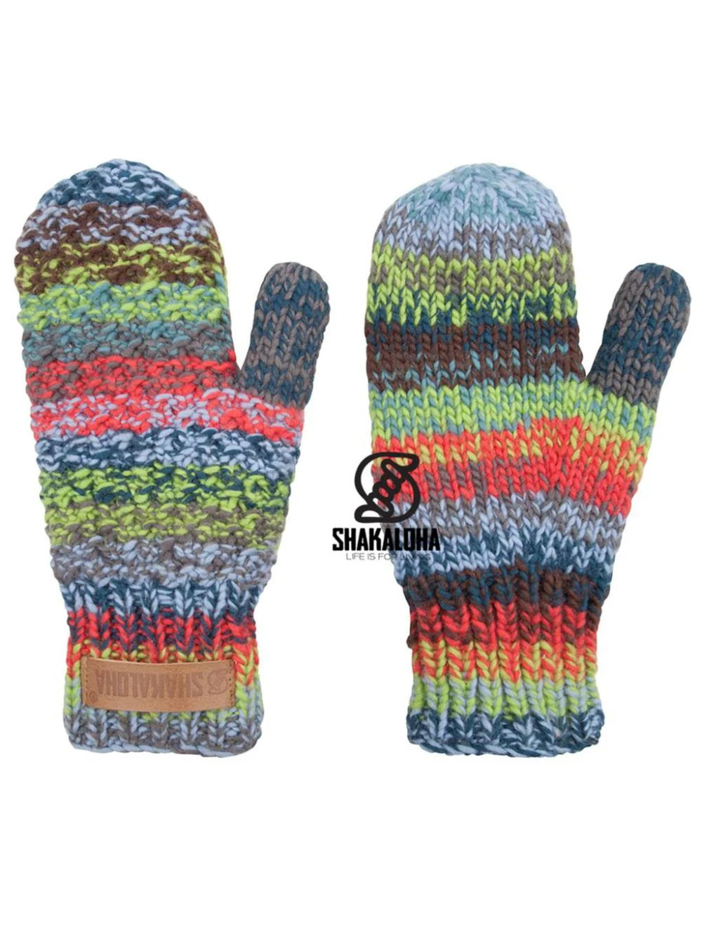 That is a Mittens Shakaloha Juice Gloves Merino Multi Multi