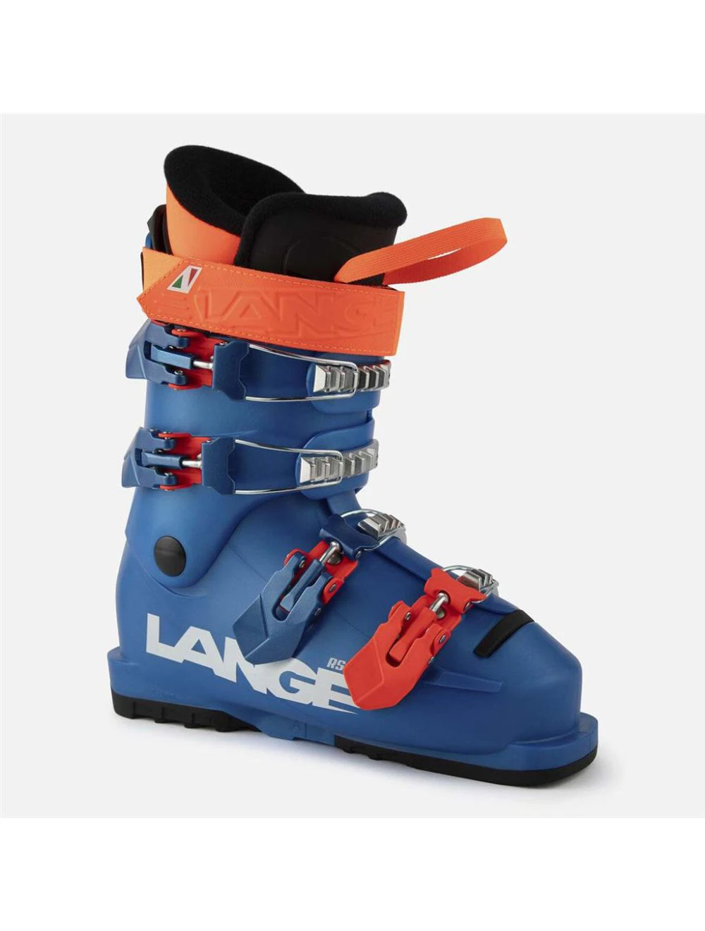That is a Youth Skiboots Lange RSJ 65 26/27 vibrant blue