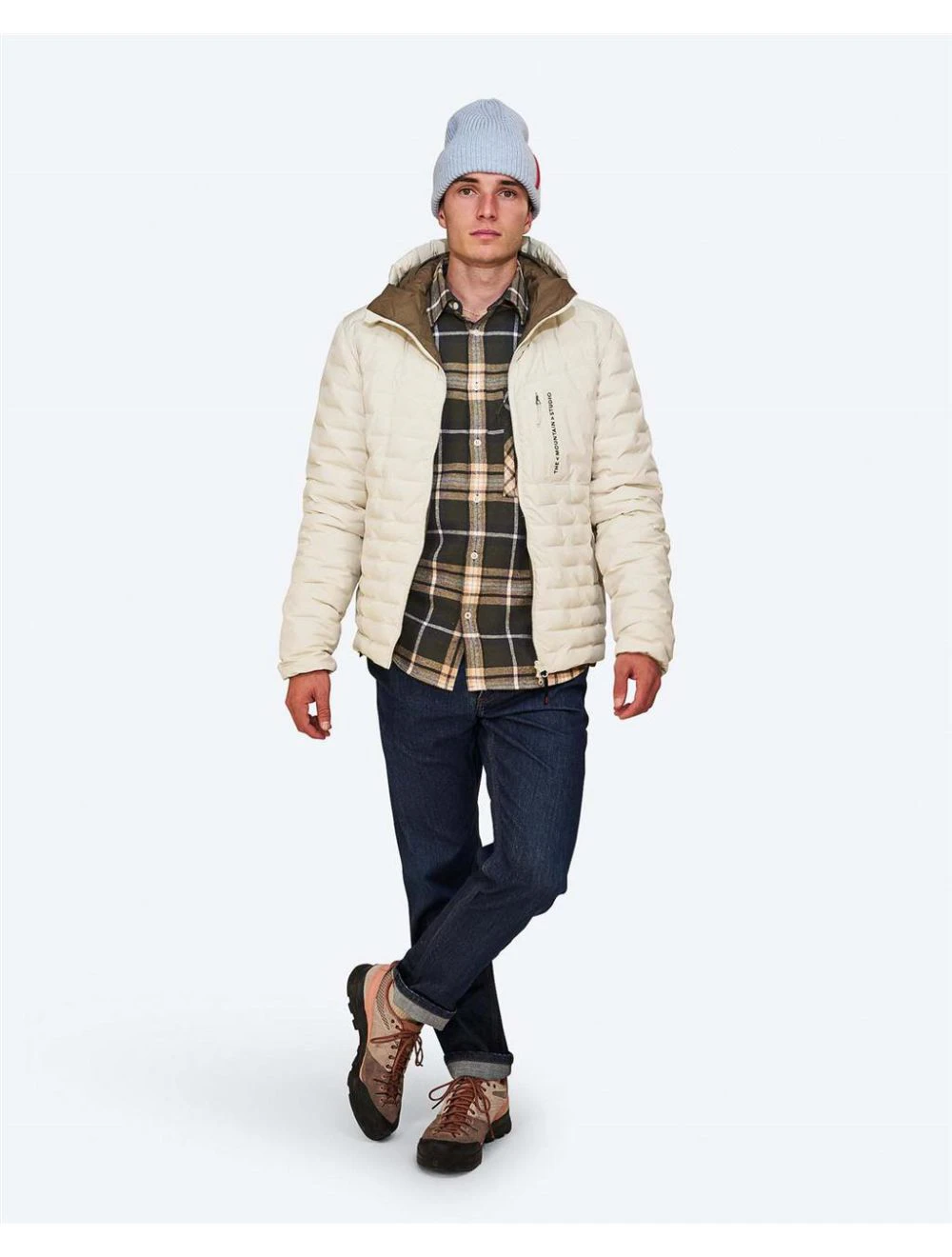 That is a Snowboard Jacket; Ski Jacket; The Mountain Studio D-3 Reversible Light Hood Jacket Almond Milk-Otter Almond Milk-Otter