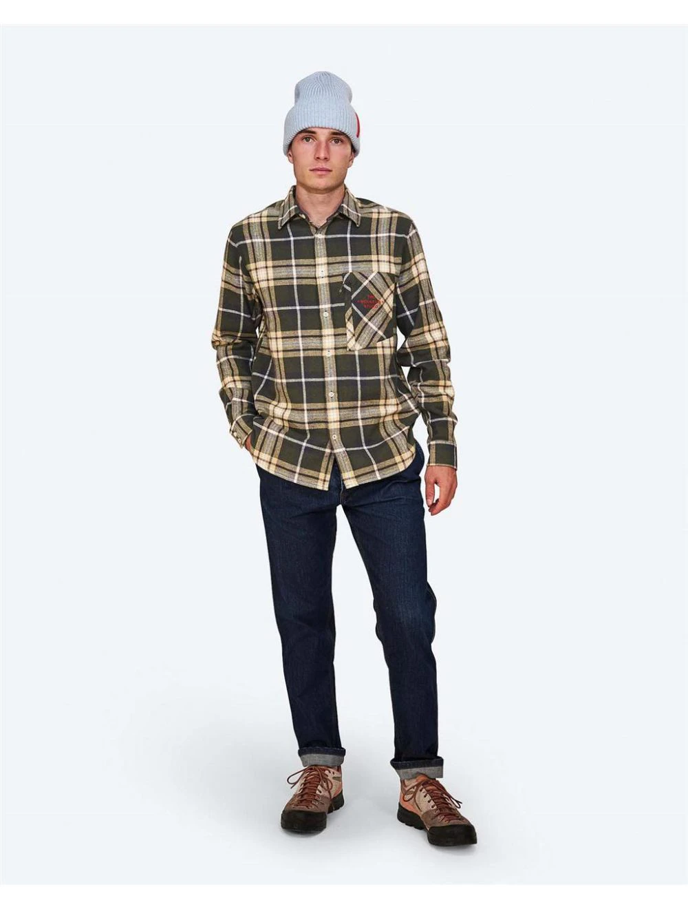 That is a Shirt The Mountain Studio G-2 Flannel Overshirt Peat