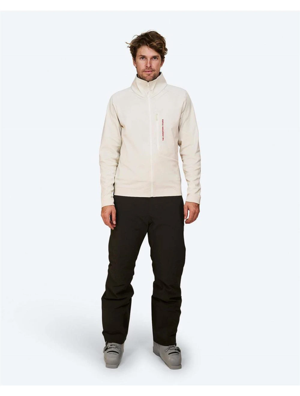 That is a Skipants The Mountain Studio P-3 Carv Insulated Stretch Pant Peat Peat