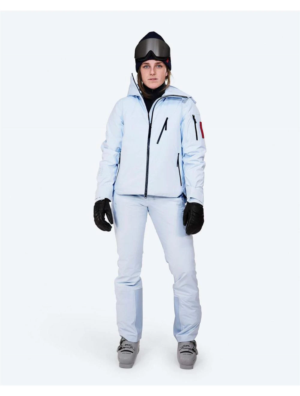 That is a Snowboard Jacket; Ski Jacket; The Mountain Studio S-5 W 3L Stretch Insulated Jacket Ice Water