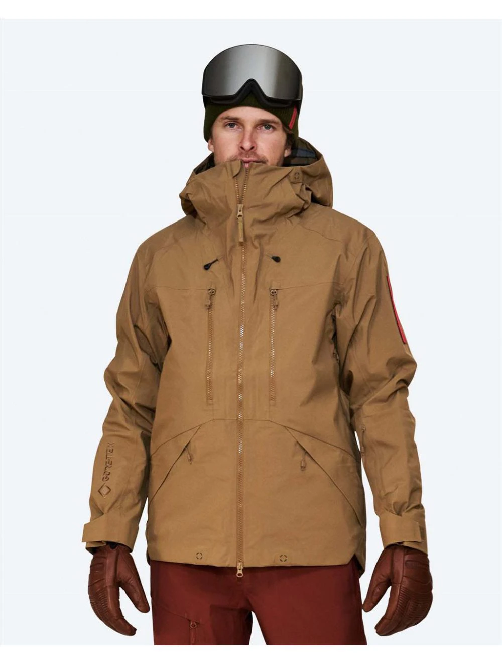 That is a Snowboard Jacket; Ski Jacket; The Mountain Studio Z-2 Gore-Tex EPE 3L Shell Jacket Otter