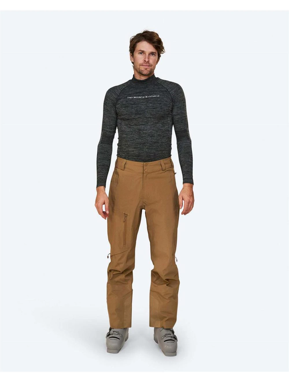 That is a Skipants The Mountain Studio Y-1 Gore-Tex EPE 3L Shell Pants Otter Otter
