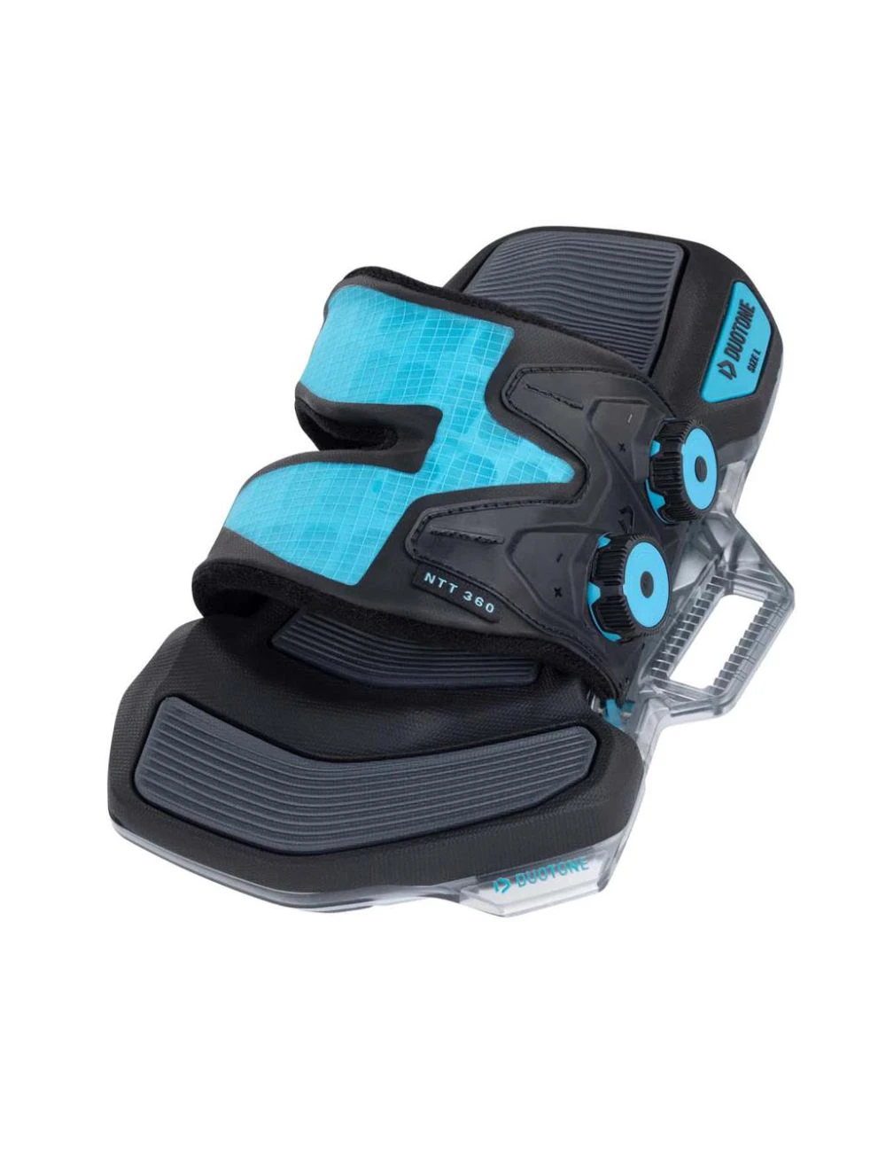 That is a Footstraps; Kiteboard Duotone DTK Entity 360 Black Black