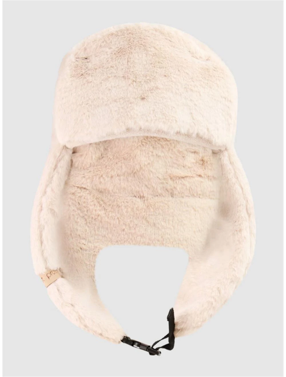 That is a Beanie Protest PRTSarina Earflap Hat Kitoffwhite Kitoffwhite