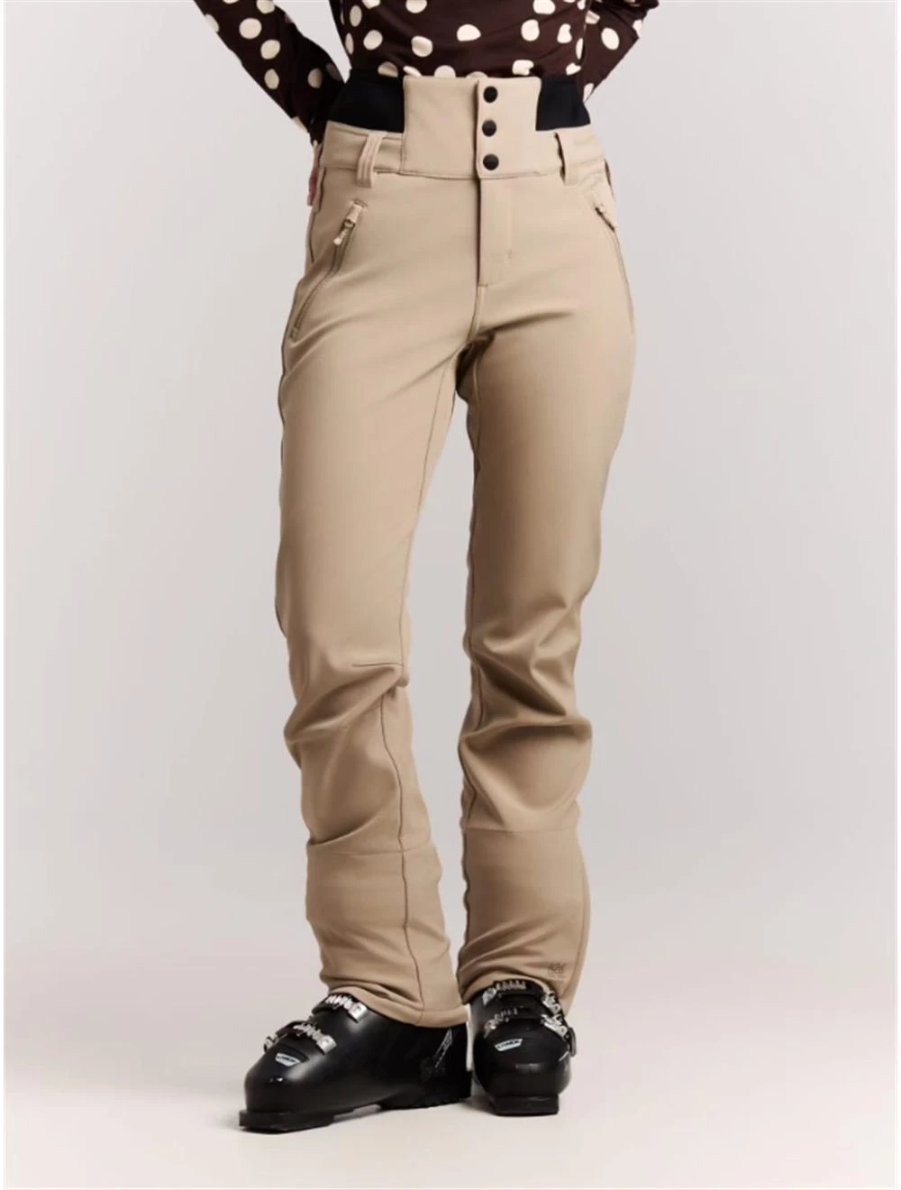 That is a Snowboard Pants; Ski Pants; Protest PRTHindon Softshell Snowpants BambooBeige BambooBeige