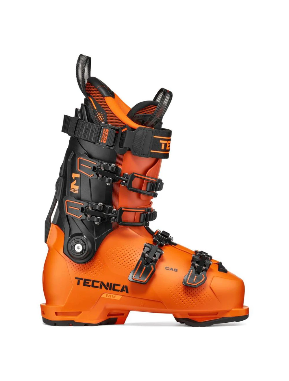 That is a Skiboots Tecnica Mach1 MV 130 TD2 GW 26/27 icon orange