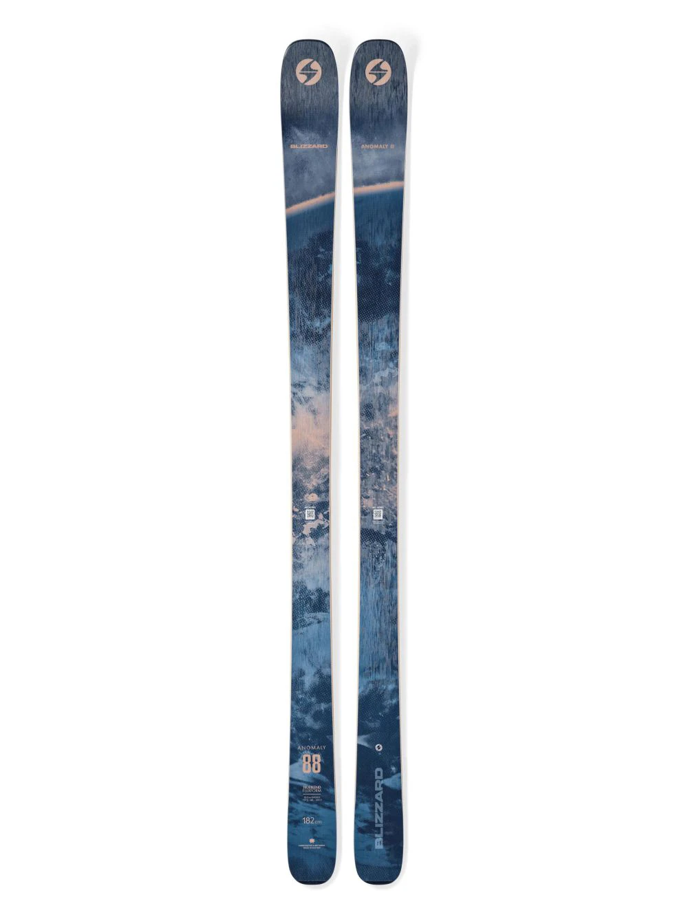 That is a Skis; Freerideskis Blizzard Anomaly 88 (Flat) 26/27