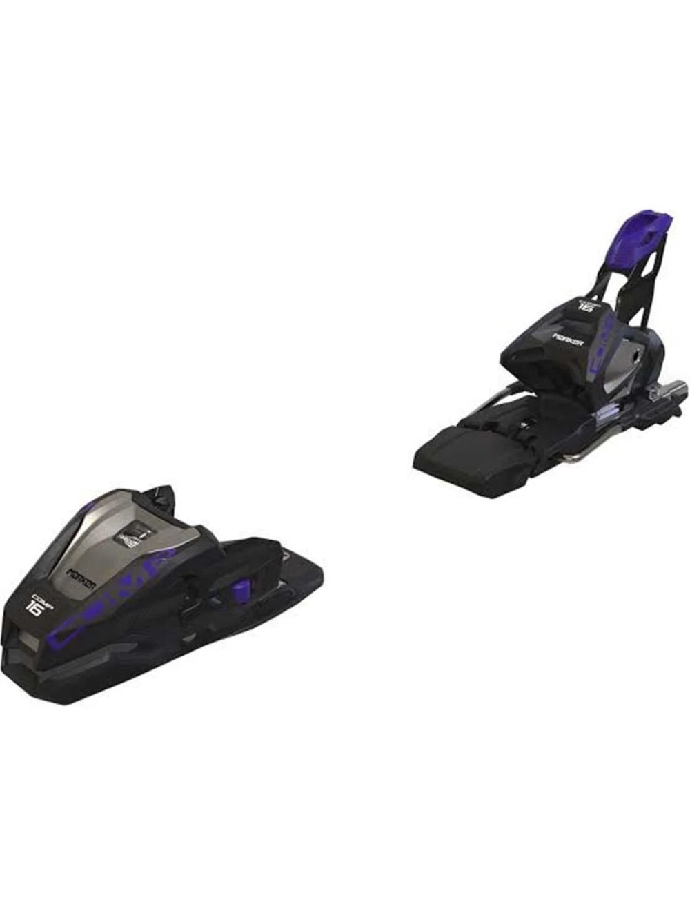 That is a Skibindings; Marker Comp 16 GW Black/Violet Black/Violet