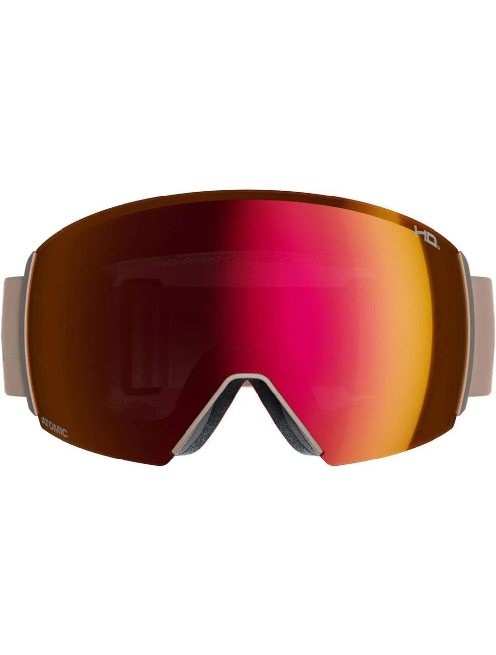 That is a Snowgoggle Atomic Revent Q L HD Sand