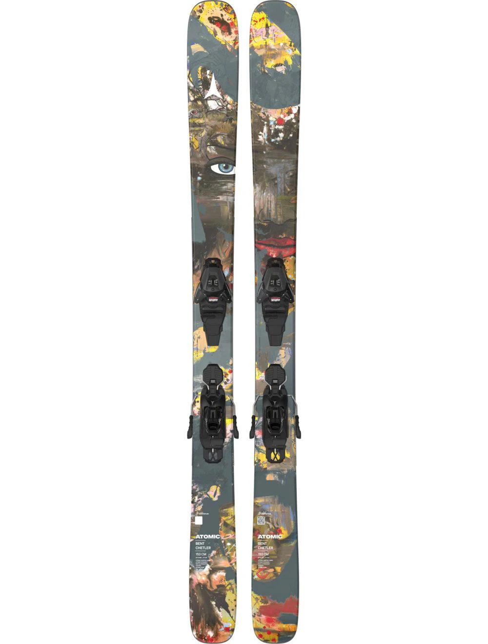 That is a Skis; Atomic Bent Ch Mini + L 6 GW 26/27