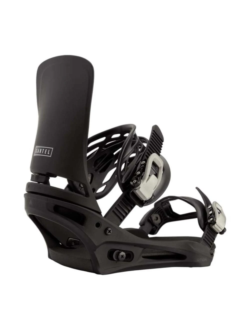 That is a Snowboard Bindings Burton Cartel Re:Flex 26/27 Black Black