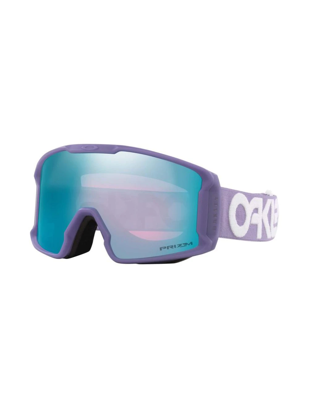 That is a Snowgoggles Oakley Line Miner M Lilac Prizm Sapphire Irid. Prizm Sapphire Irid.