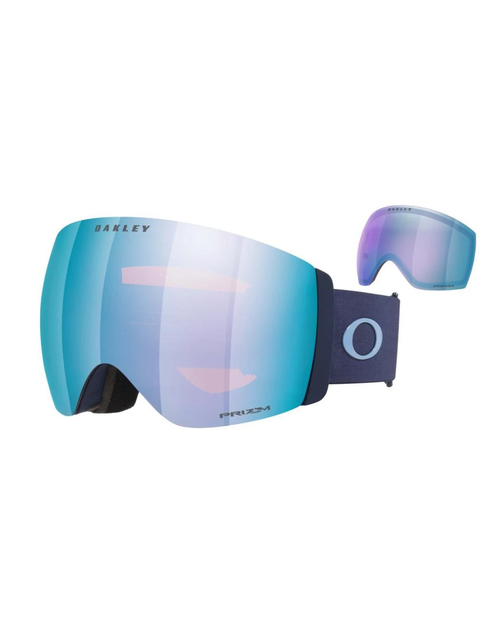 That is a Snowgoggles Oakley Flight Deck Pro L Ghost Prizm Torch+Clear Prizm Torch+Clear