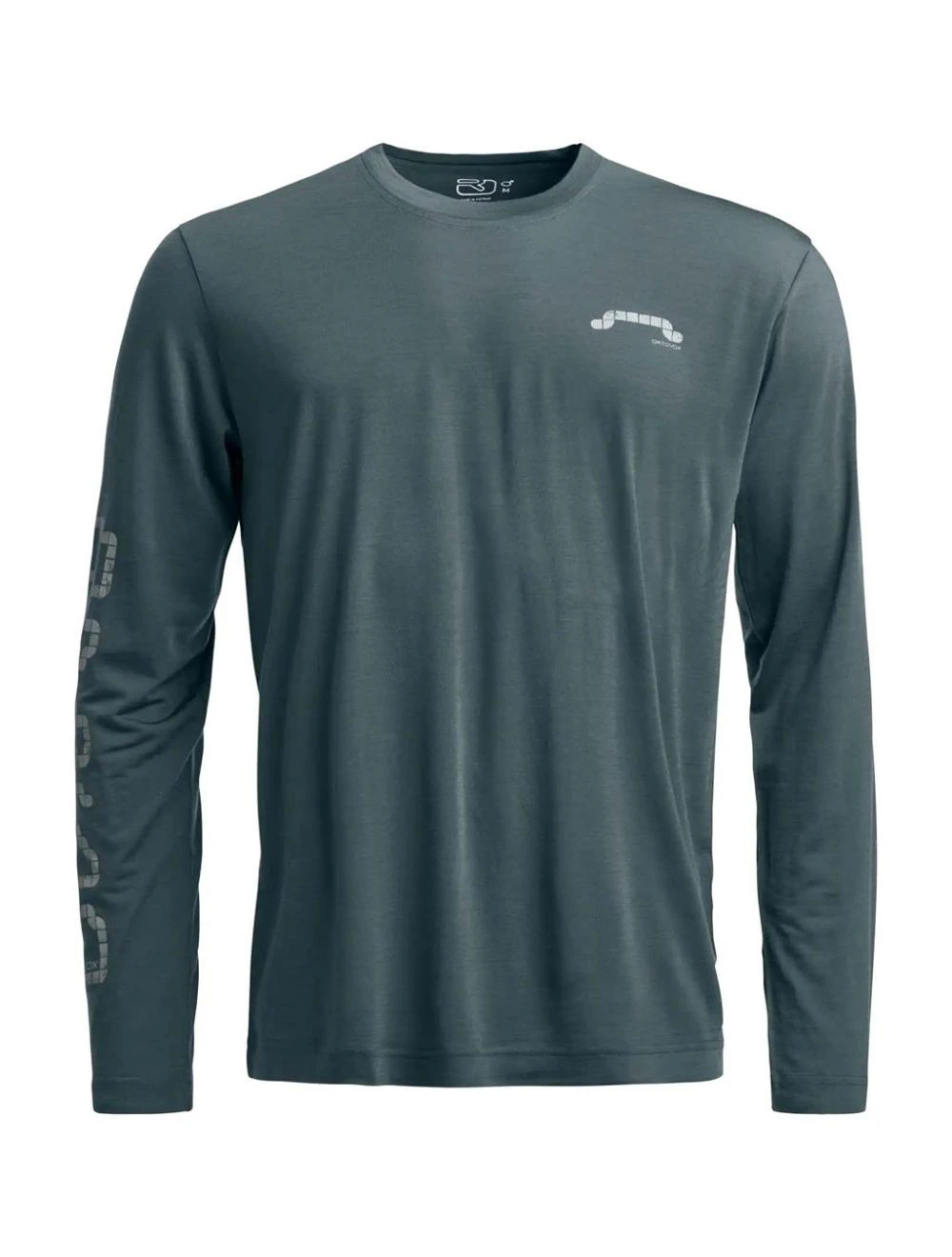 That is a Layering Ortovox Cool Pillow LS M dark arctic grey