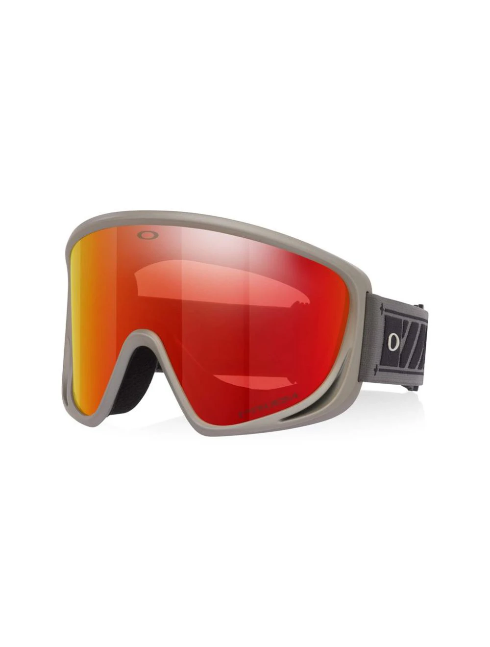 That is a Snowgoggles Oakley Mont Scape L Grey Hazard Prizm Torch Prizm Torch