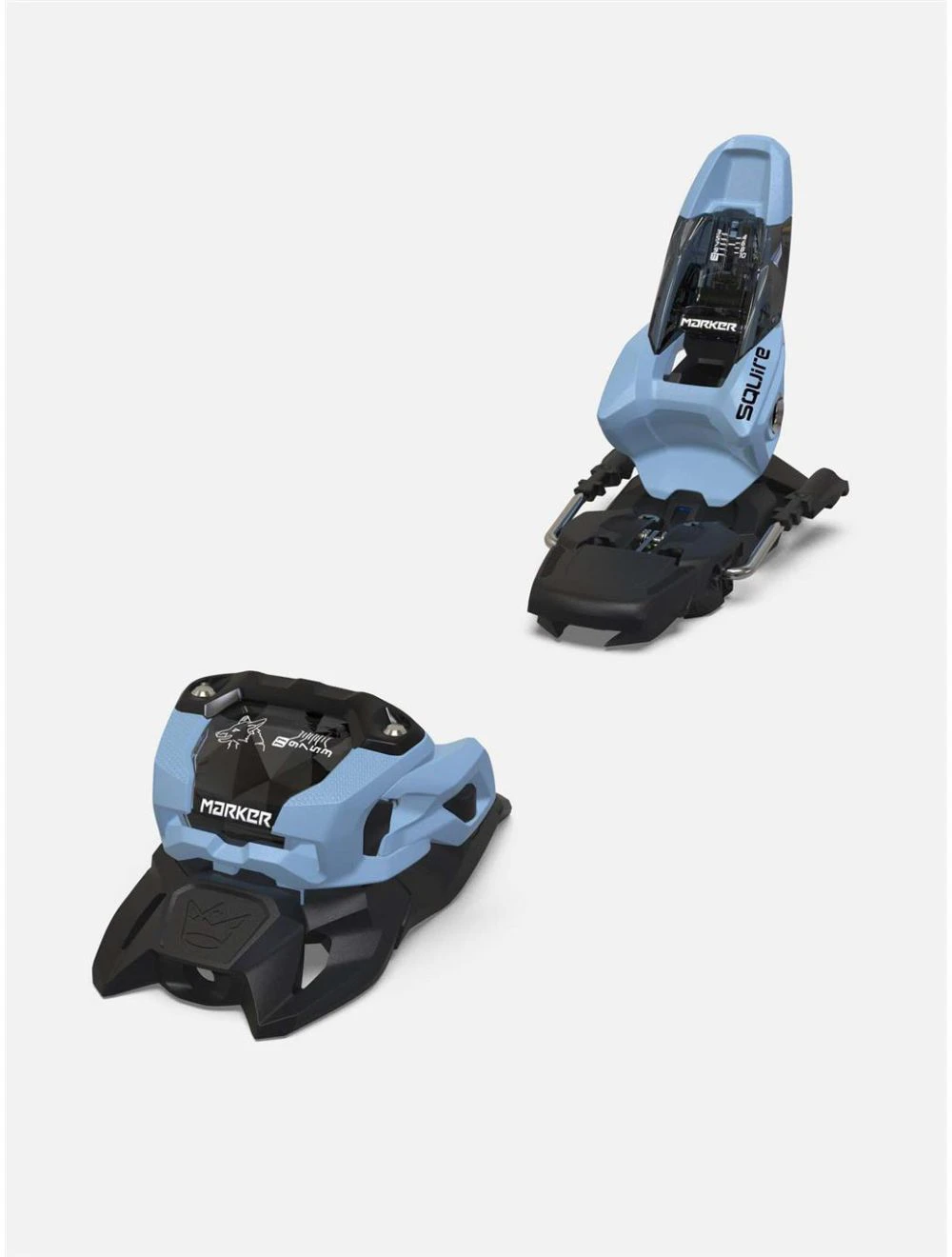 That is a Skibindings; Marker Squire 11 26/27 light blue/black light blue/black