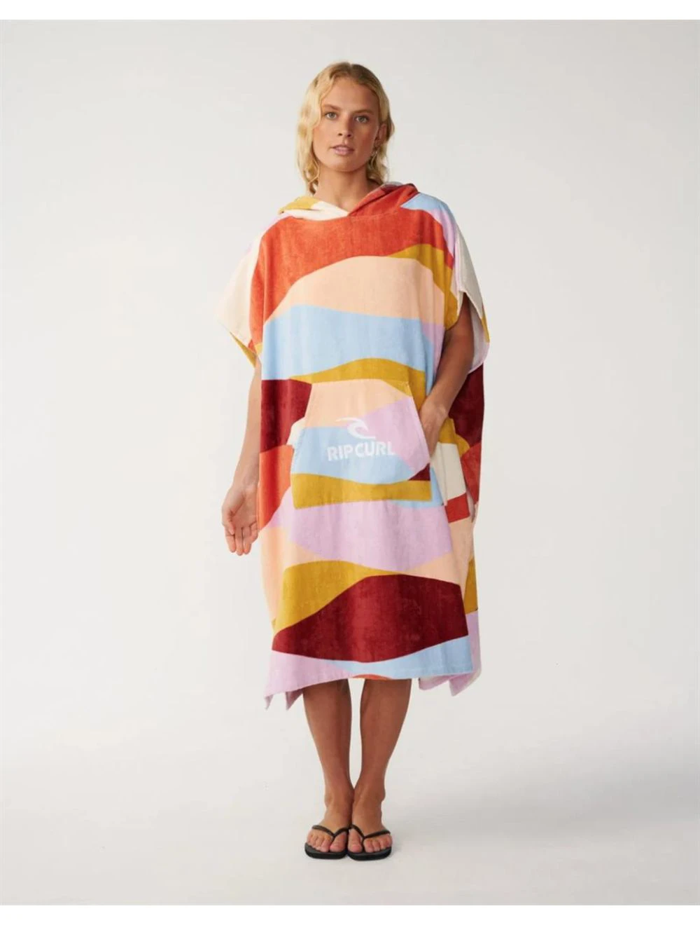 That is a Towel; Poncho Rip Curl Mixed Hooded Towel Multi Multi