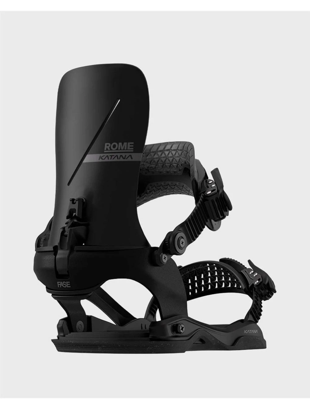 That is a Snowboard Bindings Rome Katana AW Fase 26/27 Black Black