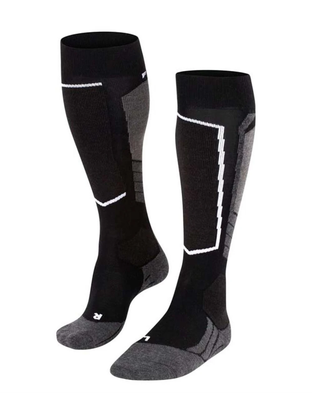 That is a Skisocks;Snowboardsocks;Socken;Wintersport Falke SK2 Intermediate W 16525 black-mix 3010 black-mix 3010