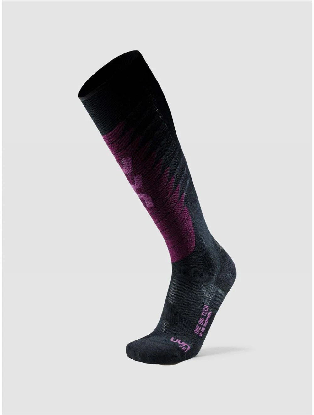 That is a Skisocks;Snowboardsocks;Socken;Wintersport UYN Woman Ski One Biotech Socks Black/Purple Black/Purple