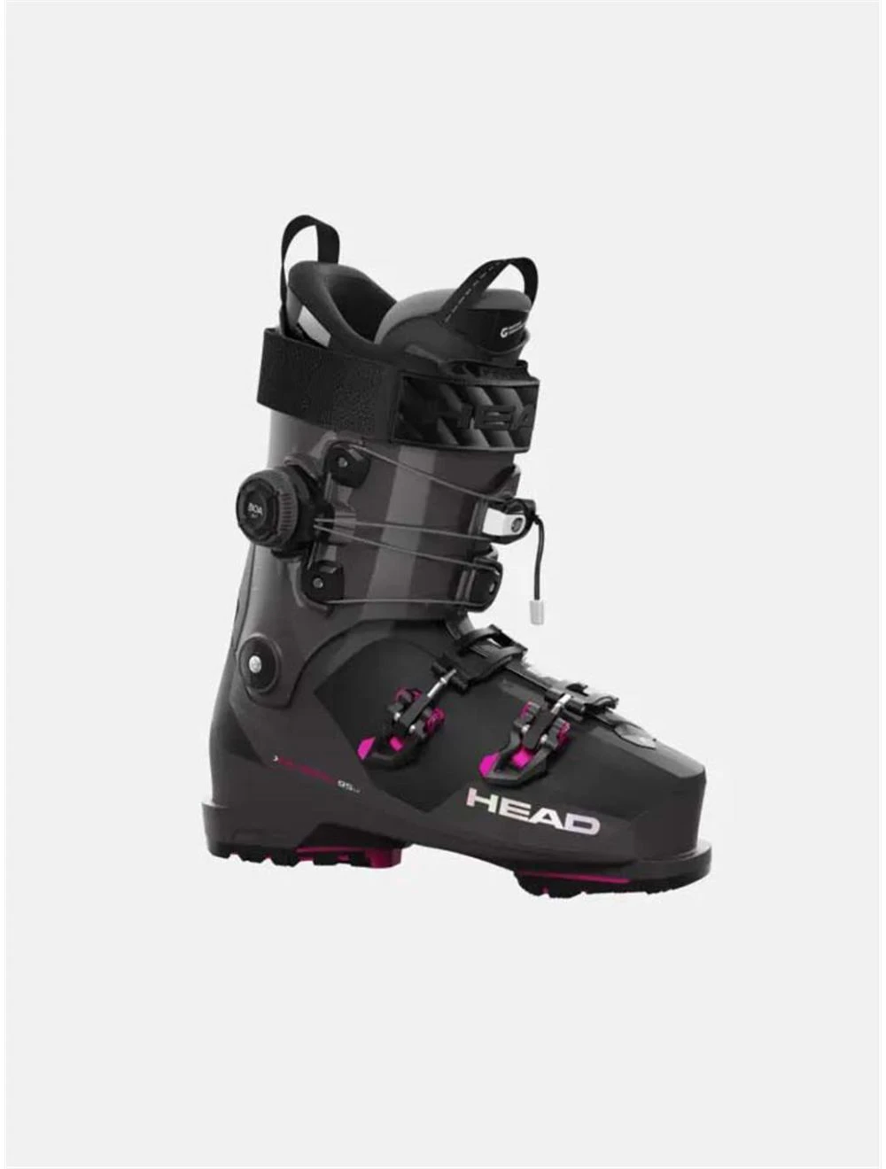 That is a Skiboots Head Kaliber Pro 95 W LV GW BOA 26/27 Anthr.-Fucsia