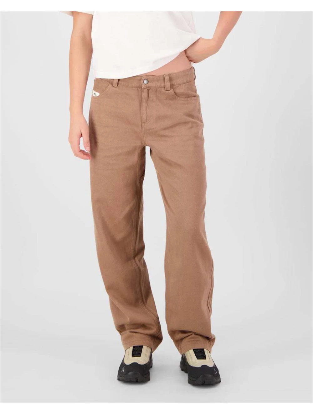 That is a Pants Mons Royale Womens Merino Hemp Day Pant mocha