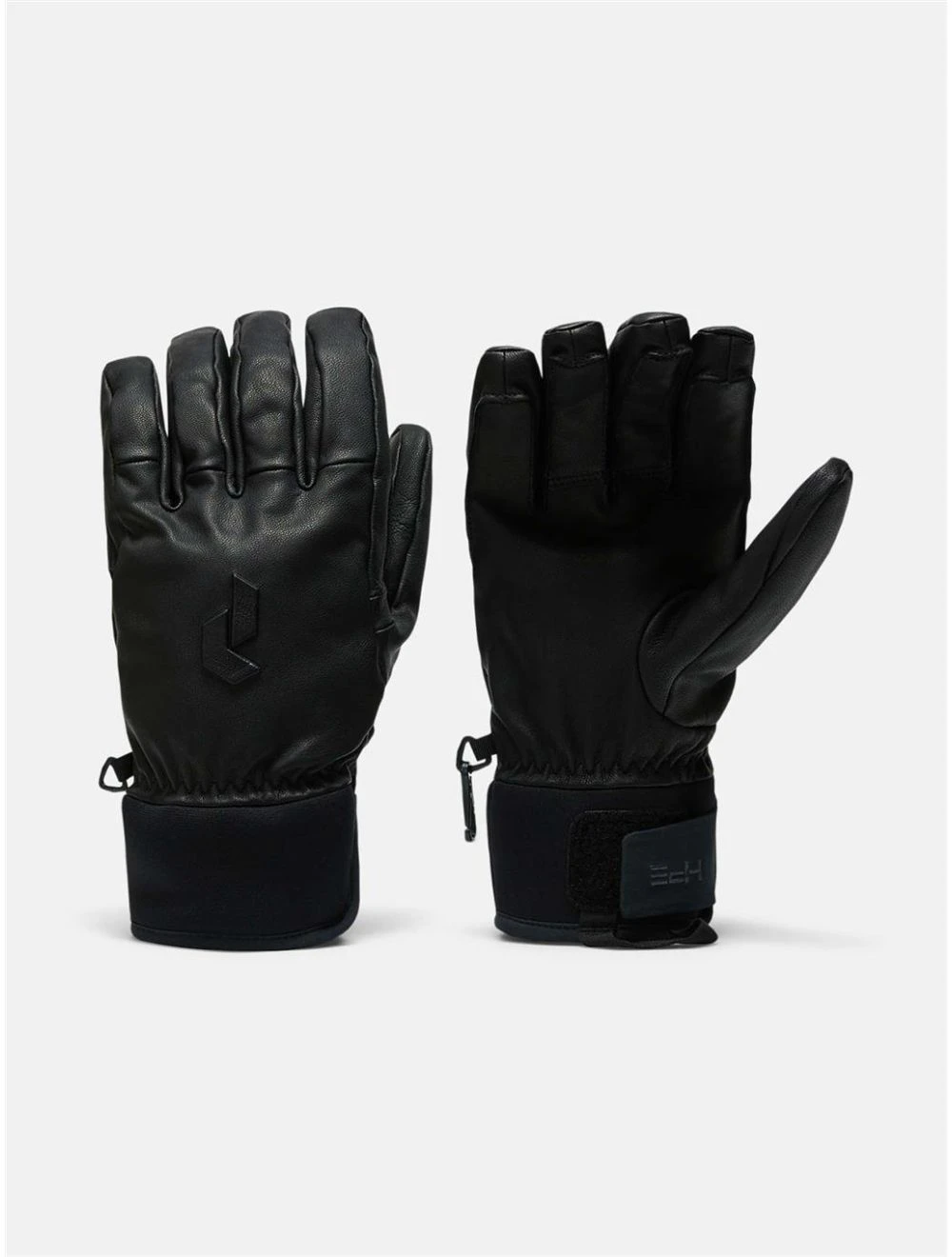 That is a Gloves;Snow Peak Performance Leather HIPE Insulated Ski Gloves Black Black