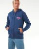 That is a Hoodie Rip Curl Shred Till Dead Zip Hood washed navy