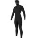 O'Neill Wms Hyperfreak 5/4+ Chest Zip w/Hood