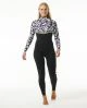 That is a Wetsuit; Surfsuit Rip Curl WMNS Ebomb 43 GB ZF 14LWFS black lime
