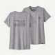 That is a Rash Guard Patagonia W's Cap Cool Daily Graphic Shirt 73 Skyline: Feather grey