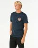 That is a Shirt Rip Curl Shred Til Tee dark navy